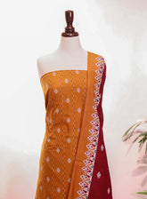Bin Saeed Printed Khaddar Suits Unstitched 3 Piece - BS25K 210